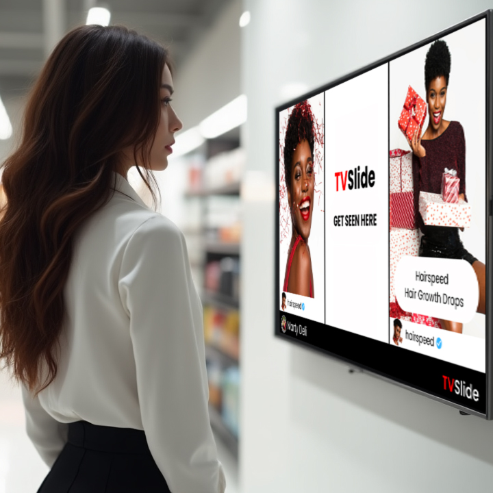 Horizontal TVSlide View